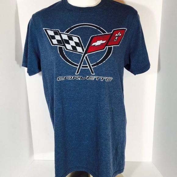 Corvette T Shirts >> Corvette Tee Shirt Men S Medium Size Corvette T Shirts >> Corvette Tee Shirt Men S Medium Size